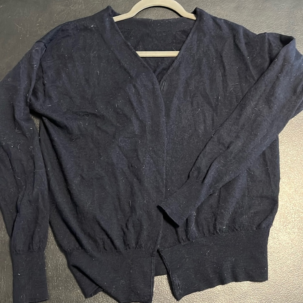 Totokaelo Cardigan with Hidden Button Front